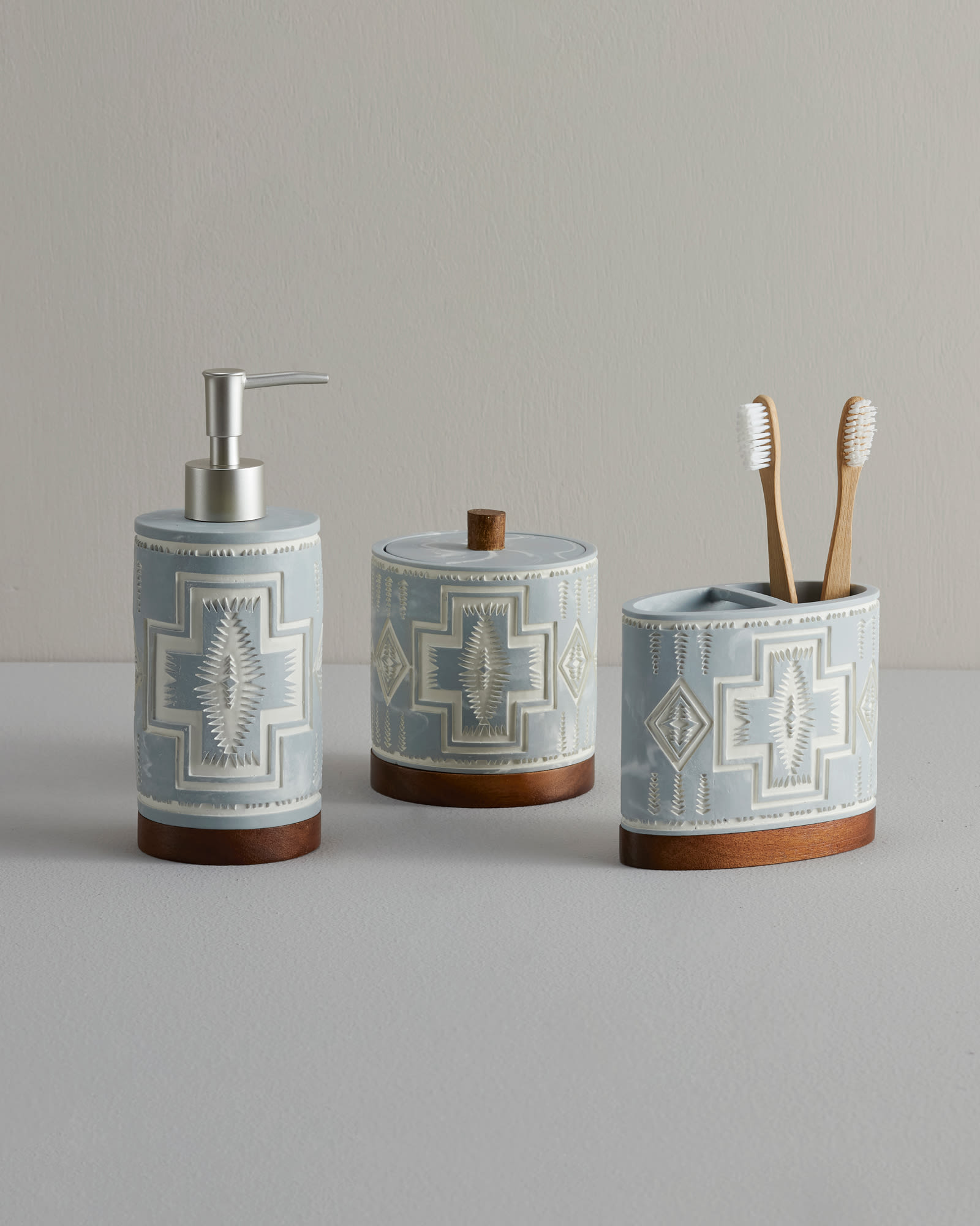 HARDING 3 PIECE BATH ACCESSORY SET